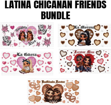 CHICANA FRIENDS UV DTF BUNDLE
