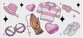 Chicana Pink UV Wrap