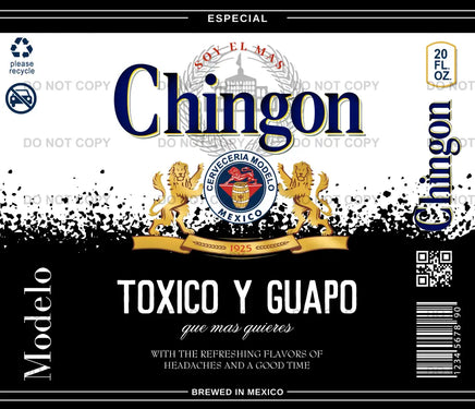 Chingon tumbler wrap