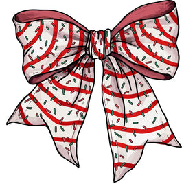 Christmas Cake Bow