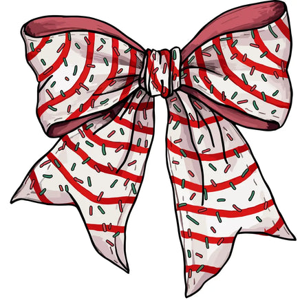 Christmas Cake Bow