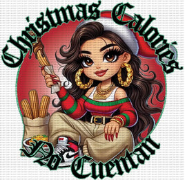 Christmas calories chicana