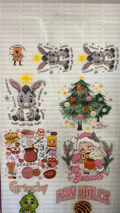 Christmas Hispanic GANGSHEET