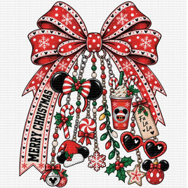 Christmas mouse bow
