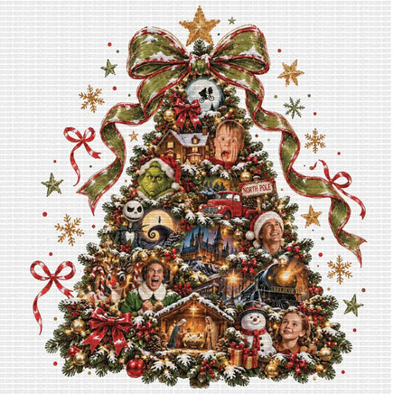 Christmas movies tree