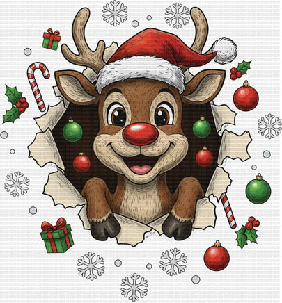 Christmas Reindeer (Front)