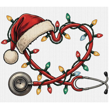 Christmas stethoscope lights