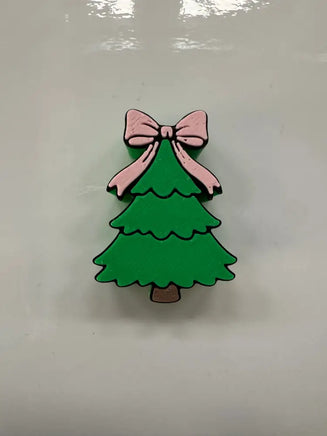 Christmas Tree Pink Bow