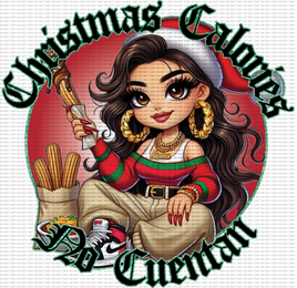 Christmas calories chicana