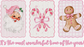 Christmas Pink Frames