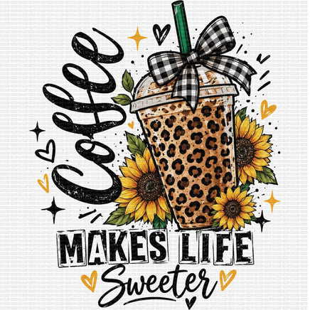 Coffee makes life sweeter