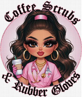 Coffee Scrubs And Rubber Gloves Chicana