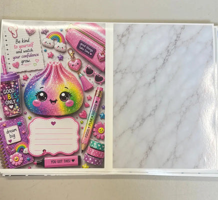 Colorful Dumpling Notebook Cover