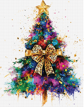 Colorful Christmas Tree