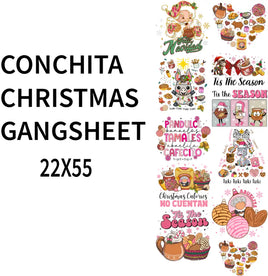 Conchita christmas gangsheet