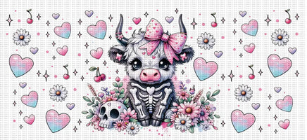 Cow Pink Halloween UV Wrap