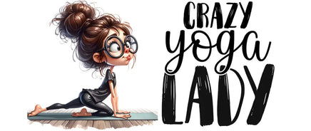 Crazy Yoga Lady UV Wrap