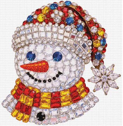 Crystals Snowman