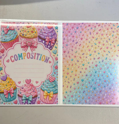 Cupcakes Notebook Cover