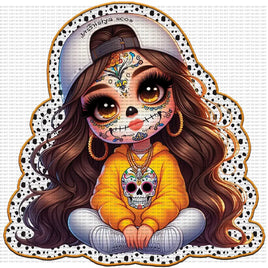 Cute Catrina Embroidery