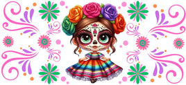 Cute Catrina UV Wrap
