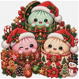 Cute Christmas Dumplings