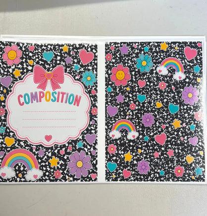 Cute Composition Notebook Cover