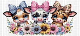 CUTE FLORAL COWS UV WRAP