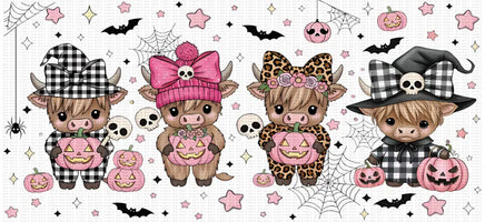 Cute Halloween Cows UV Wrap