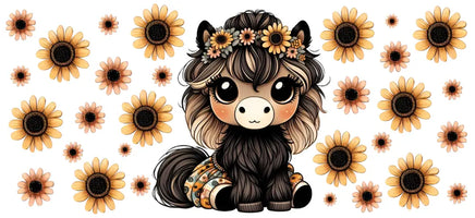 Cute Horse Tutu UV Wrap