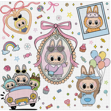 Cute La-Bubu Monsters