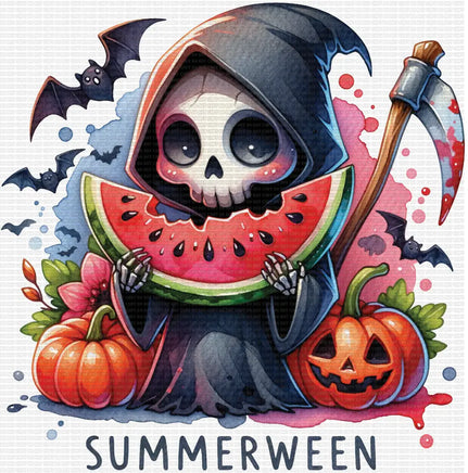 Cute Summerween Skelly