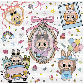 Cute La-Bubu Monsters