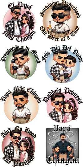Dad DTF Gangsheet