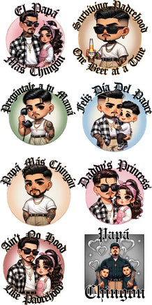 Dad DTF Gangsheet