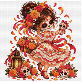 Dancing catrina DIa de los muertos