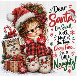 Dear Santa I’m a little naughty