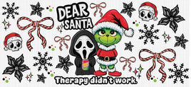 Dear Santa Therapy Didn’t Work UV Wrap