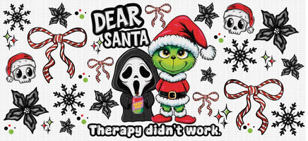 Dear Santa Therapy Didn’t Work UV Wrap