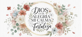 Dios Es Mi Alegria Mi Calma Y Mi Fortaleza UV Wrap