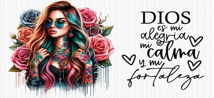 Dios Es Mi Fortaleza UV Wrap