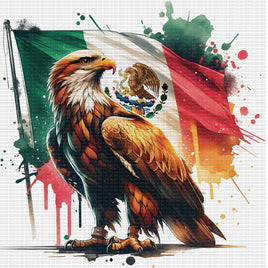Eagle Mexican Flag