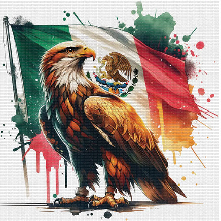 Eagle Mexican Flag