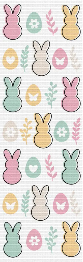 Easter Bunnies and Eggs Pen Wrap