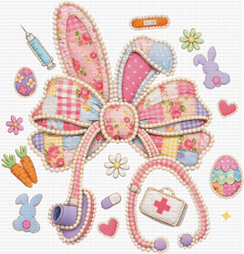 Easter Nurse Patchwork