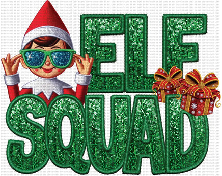 Elf Squad Embroidery