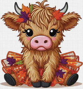 Fall Cow Tutu