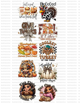 Fall Gangsheet