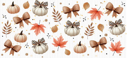 Fall Pumpkins And Leaves UV Wrap