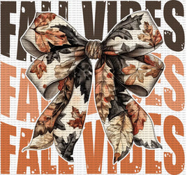 Fall vibes bow
